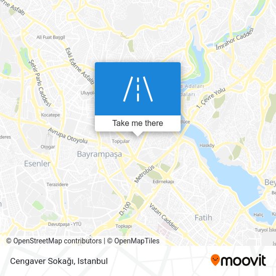 Cengaver Sokağı map