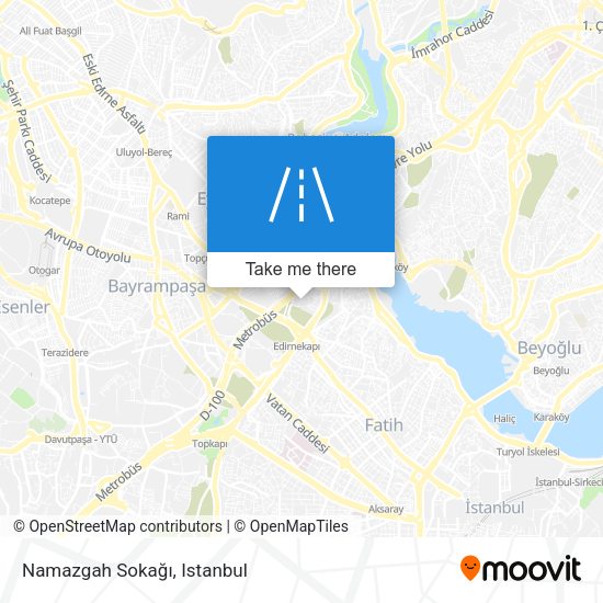 Namazgah Sokağı map