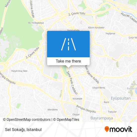 Sel Sokağı map