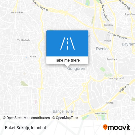 Buket Sokağı map
