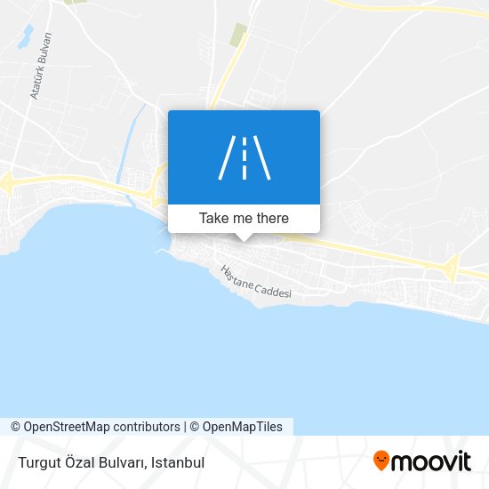 Turgut Özal Bulvarı map
