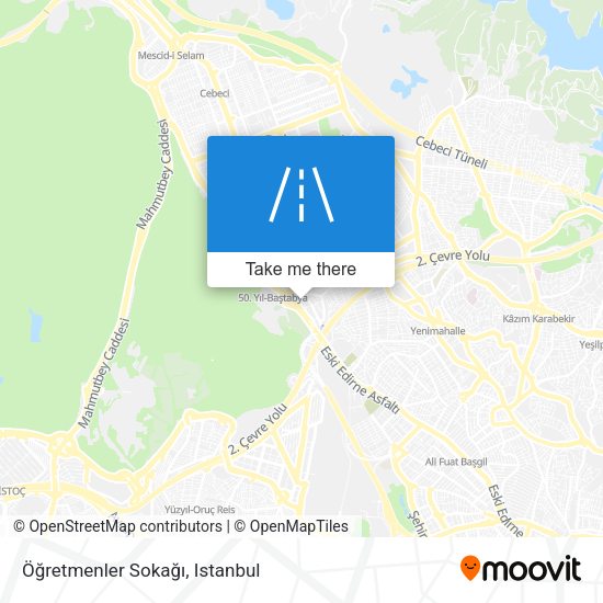 Öğretmenler Sokağı map