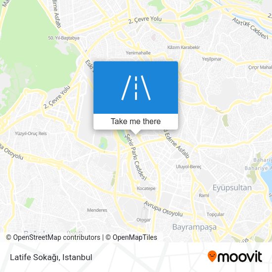 Latife Sokağı map