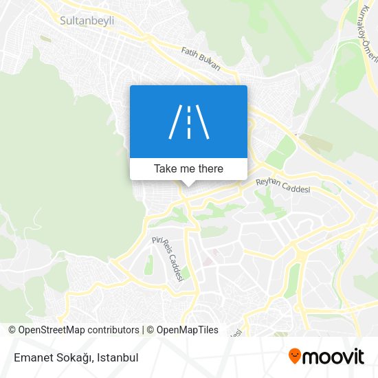 Emanet Sokağı map