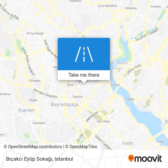 Bıçakcı Eyüp Sokağı map