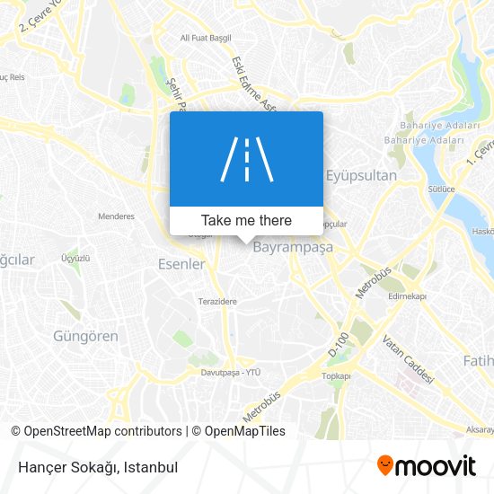 Hançer Sokağı map