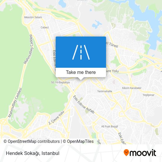 Hendek Sokağı map