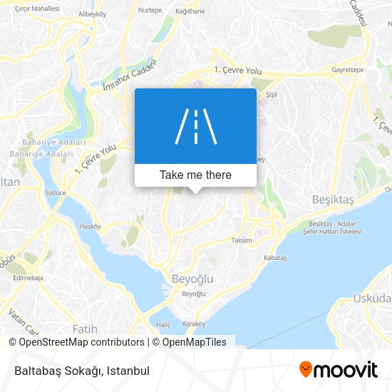 Baltabaş Sokağı map
