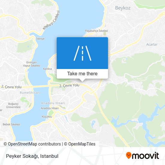 Peyker Sokağı map