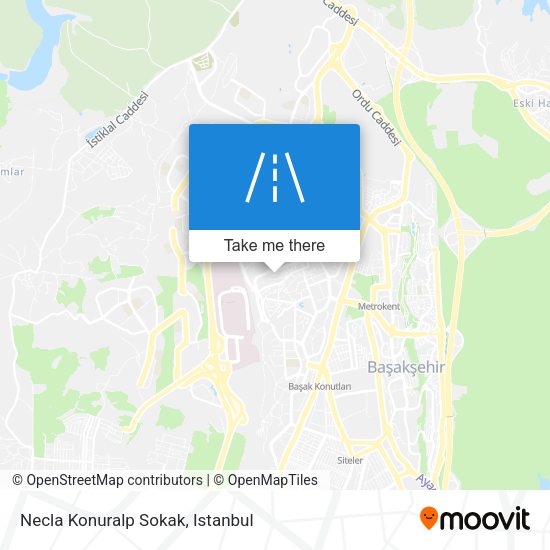Necla Konuralp Sokak map