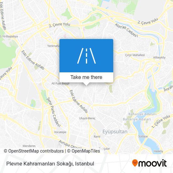 Plevne Kahramanları Sokağı map