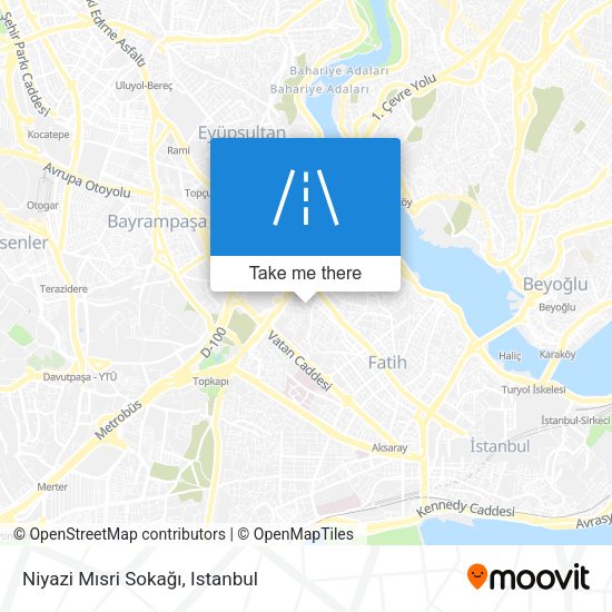 Niyazi Mısri Sokağı map