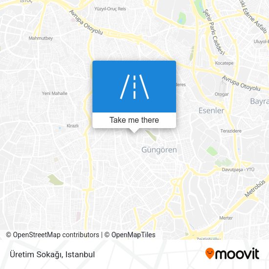 Üretim Sokağı map