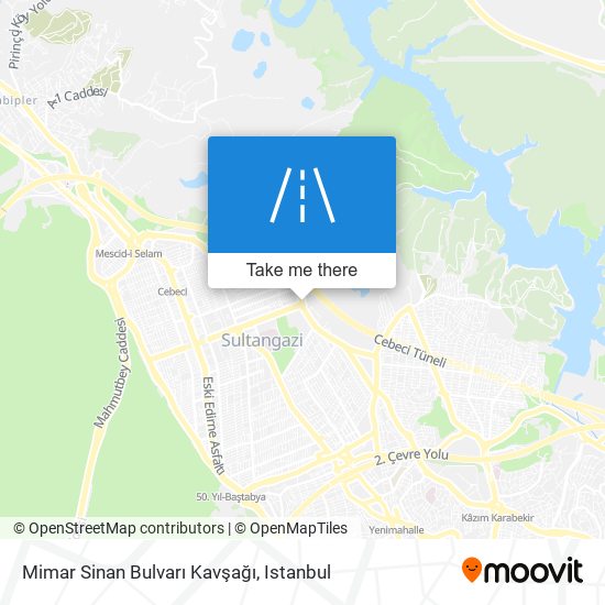 Mimar Sinan Bulvarı Kavşağı map