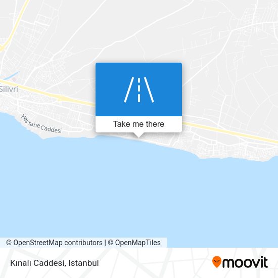 Kınalı Caddesi map