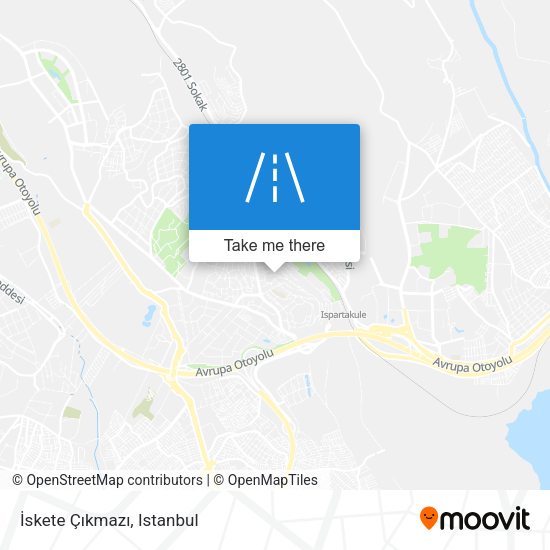 İskete Çıkmazı map