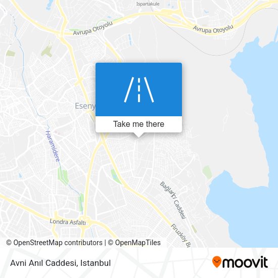 Avni Anıl Caddesi map