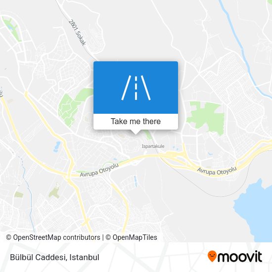 Bülbül Caddesi map