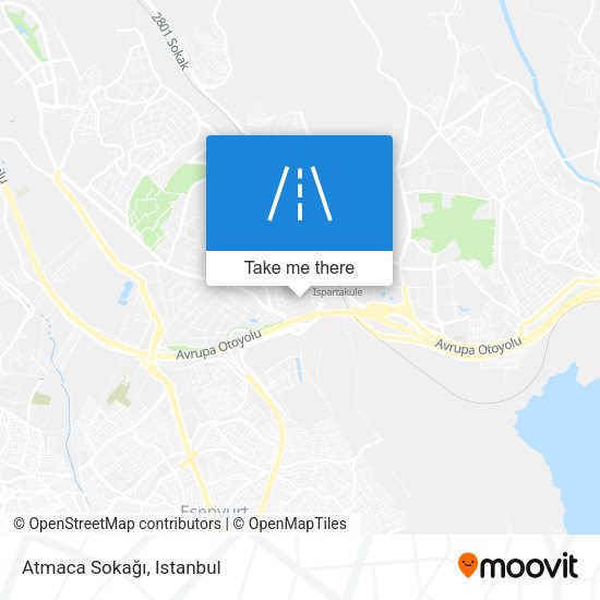 Atmaca Sokağı map