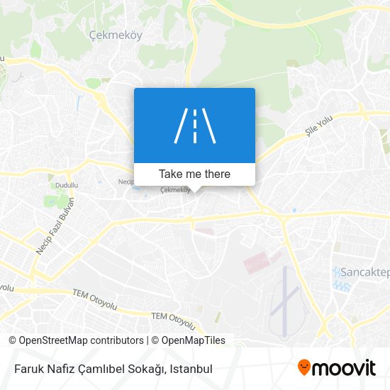 Faruk Nafiz Çamlıbel Sokağı map