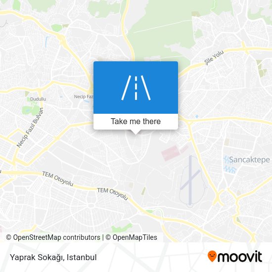Yaprak Sokağı map