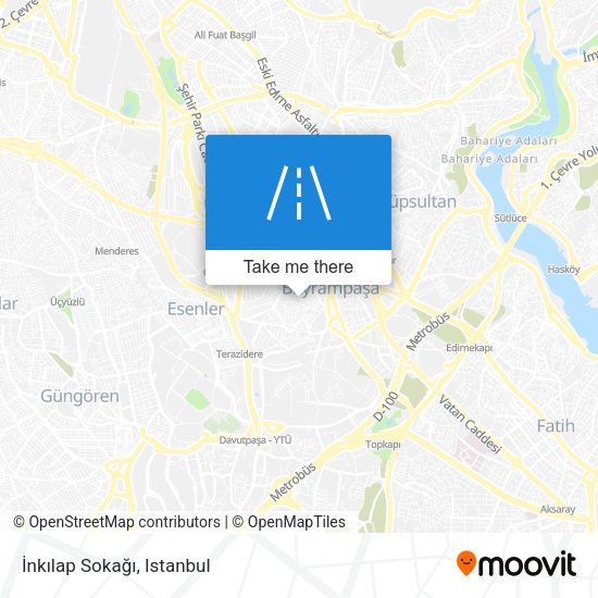 İnkılap Sokağı map