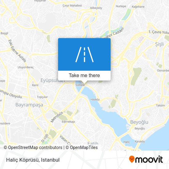 Haliç Köprüsü map