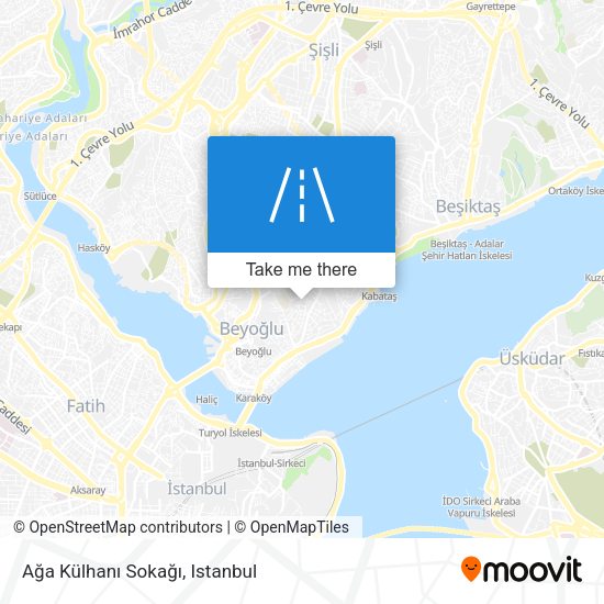 Ağa Külhanı Sokağı map
