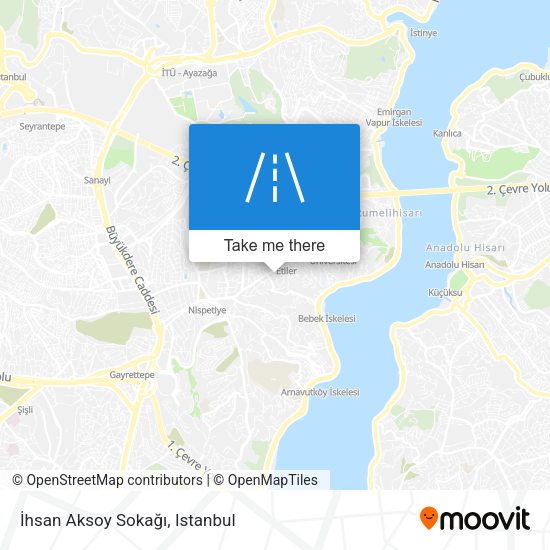 İhsan Aksoy Sokağı map