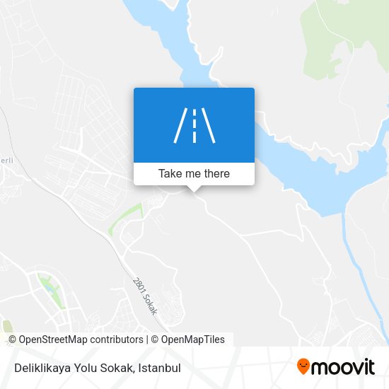 Deliklikaya Yolu Sokak map
