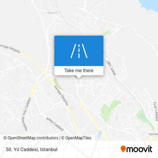 50. Yıl Caddesi map