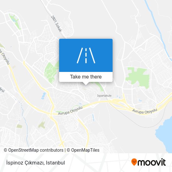 İspinoz Çıkmazı map