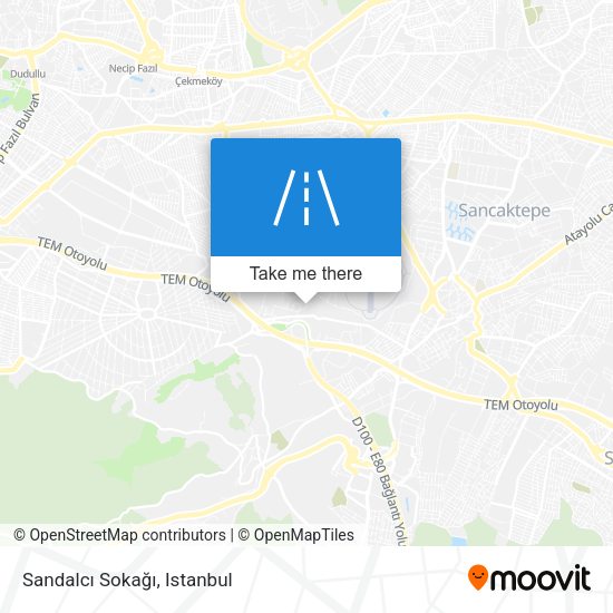 Sandalcı Sokağı map