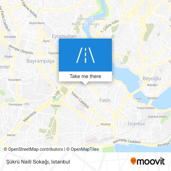Şükrü Naili Sokağı map
