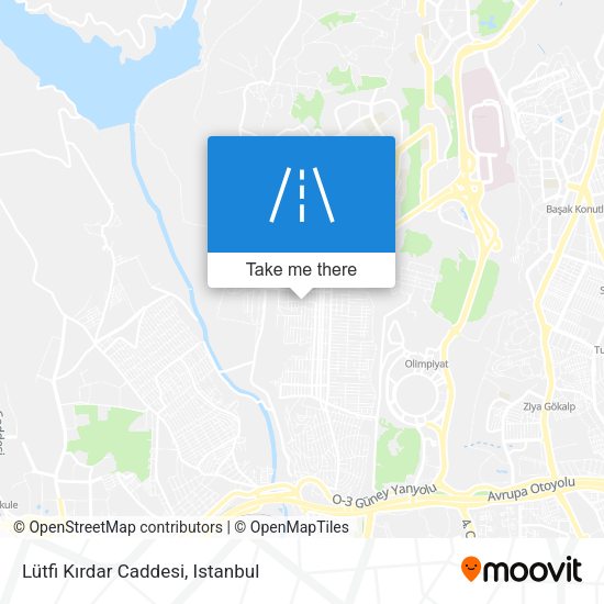 Lütfi Kırdar Caddesi map