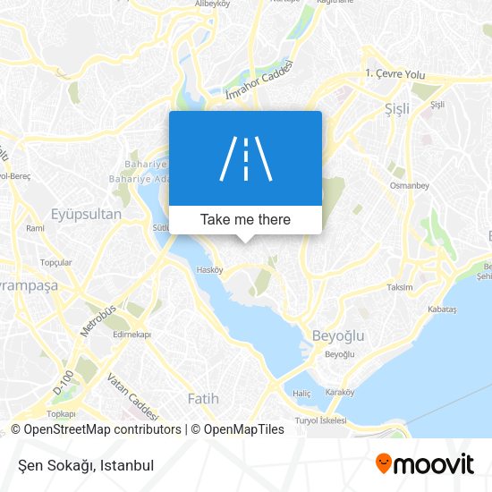 Şen Sokağı map
