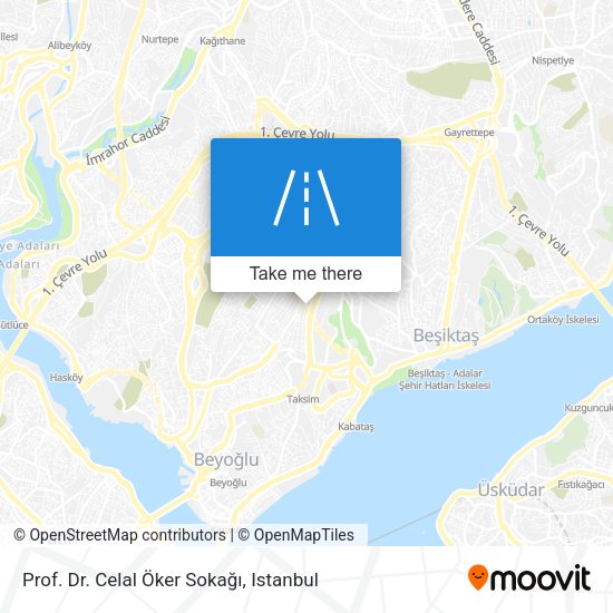 Prof. Dr. Celal Öker Sokağı map