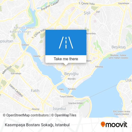 Kasımpaşa Bostanı Sokağı map