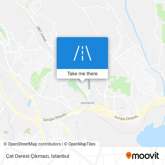 Çat Deresi Çıkmazı map