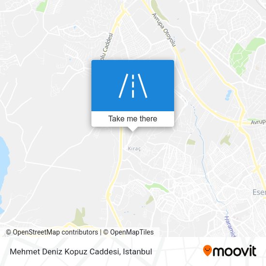 Mehmet Deniz Kopuz Caddesi map