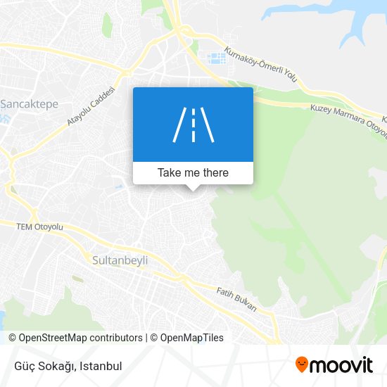 Güç Sokağı map