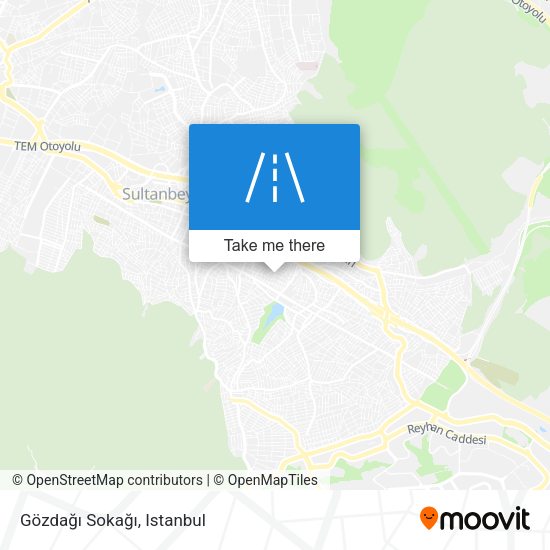 Gözdağı Sokağı map