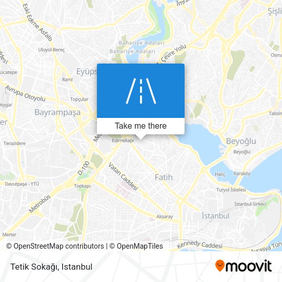 Tetik Sokağı map