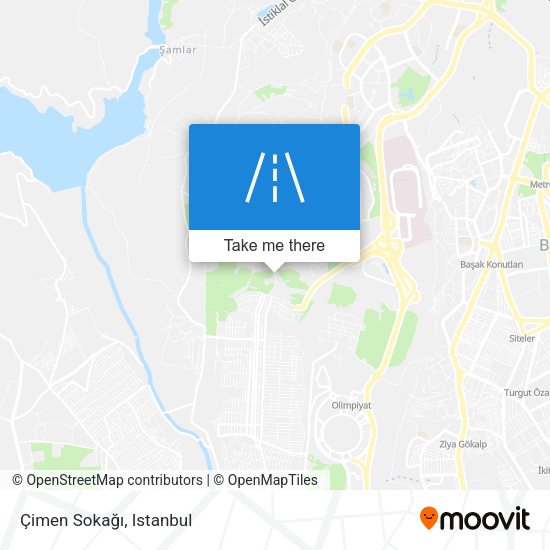 Çimen Sokağı map
