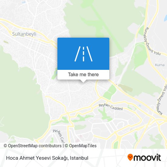 Hoca Ahmet Yesevi Sokağı map