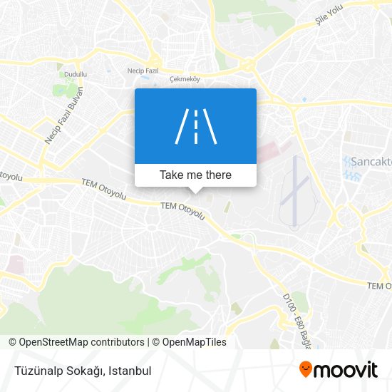 Tüzünalp Sokağı map