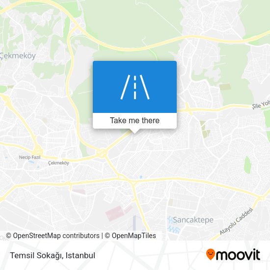 Temsil Sokağı map