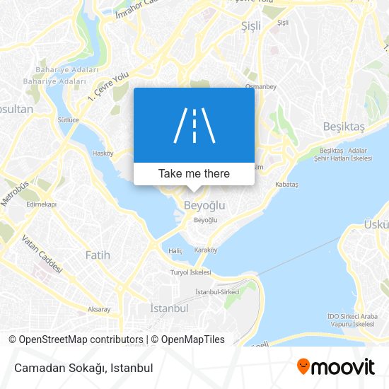 Camadan Sokağı map