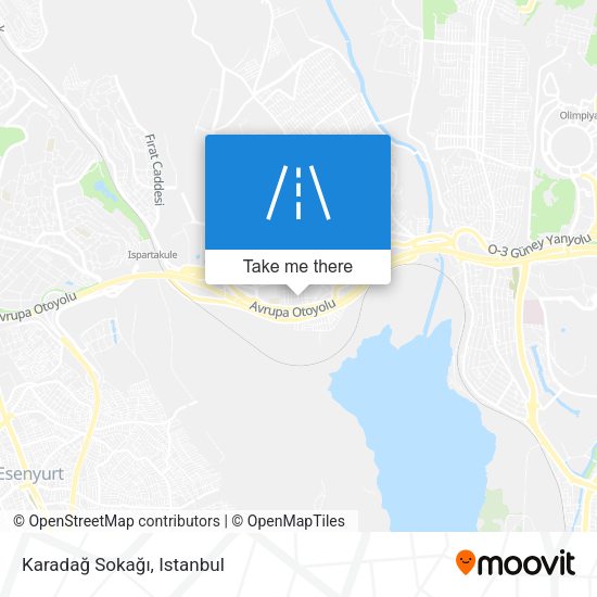 Karadağ Sokağı map