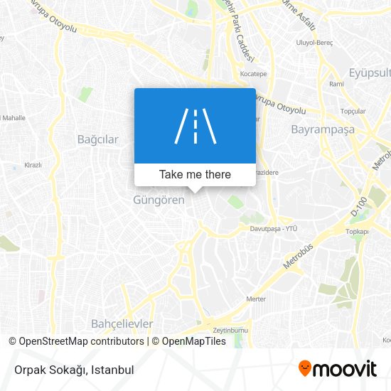 Orpak Sokağı map